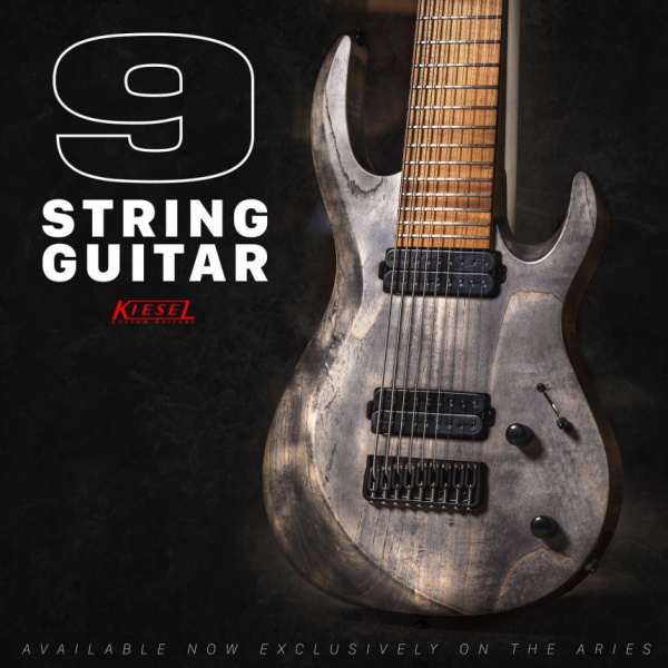 Kiesel 9 String Aries promo