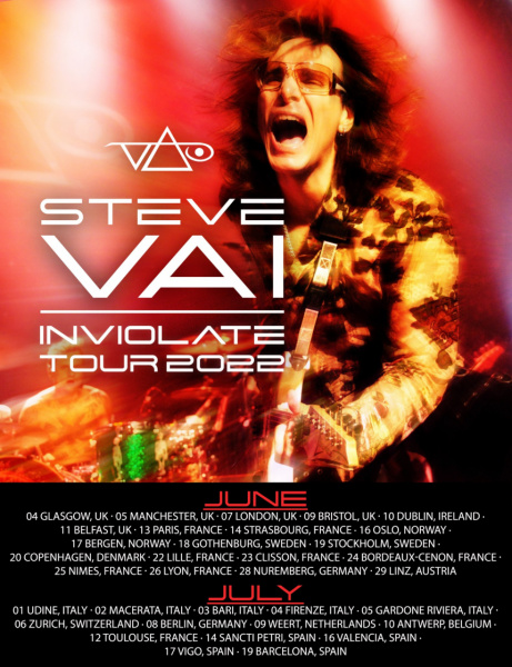 Inviolate World Tour de Steve Vai