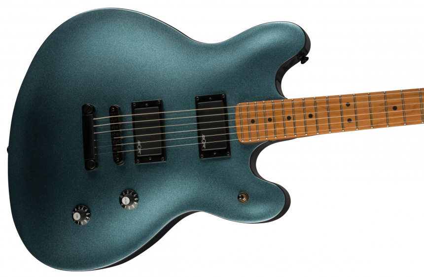 Squier Contemporary Active Starcaster Gunmetal Met
