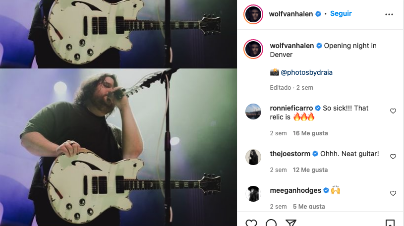 EVH SA-126 Wolfgang Van Halen Signature