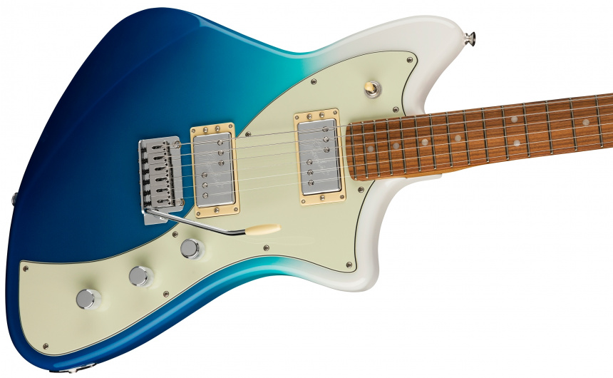 cuerpo de la fender player plus meteora hh belair
