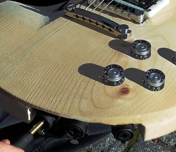 Conexiones de la SensGuitar