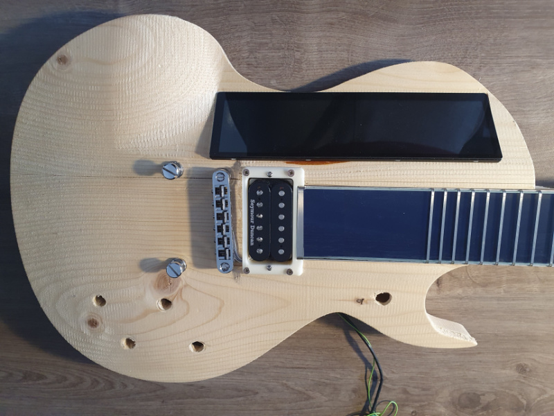 Cuerpo de la SensGuitar