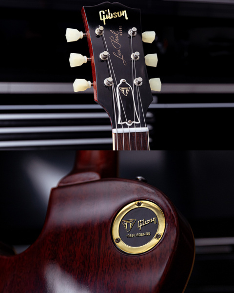 Tapas de la Les Paul 1959 Legends Editions