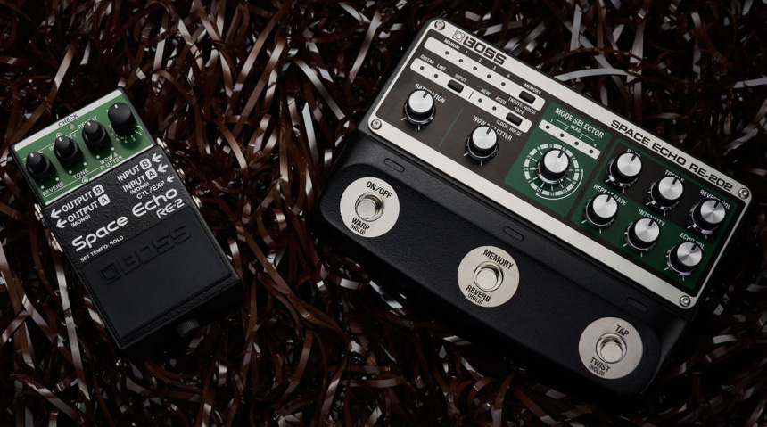 Boss RE-2 y RE-202 Space Echo