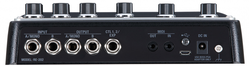 Conexiones del RE-202 Space Echo