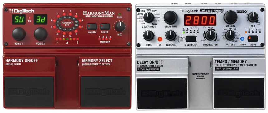 Digitech pedales MusIQ