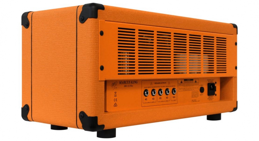 Panel trasero del Orange Marcus King MK Ultra Signature
