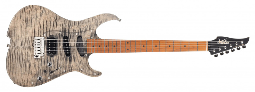 Vola Guitars OZ TNC en Tribal Black Gloss