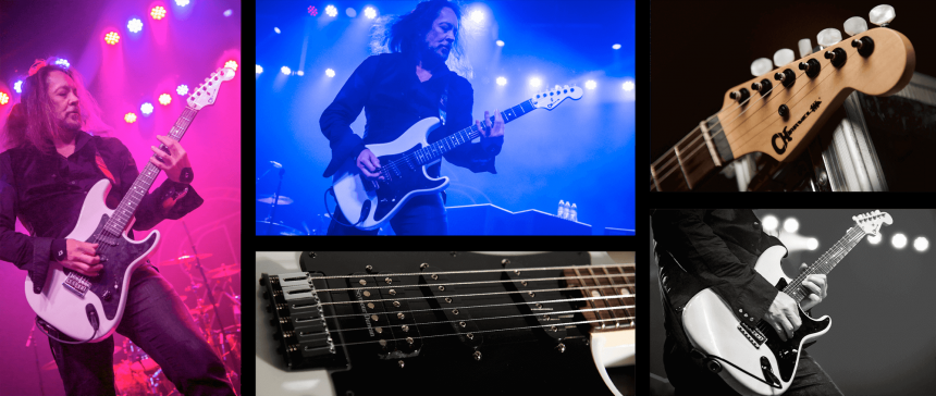 Collage Charvel Jake E Lee Pro-Mod So-Cal