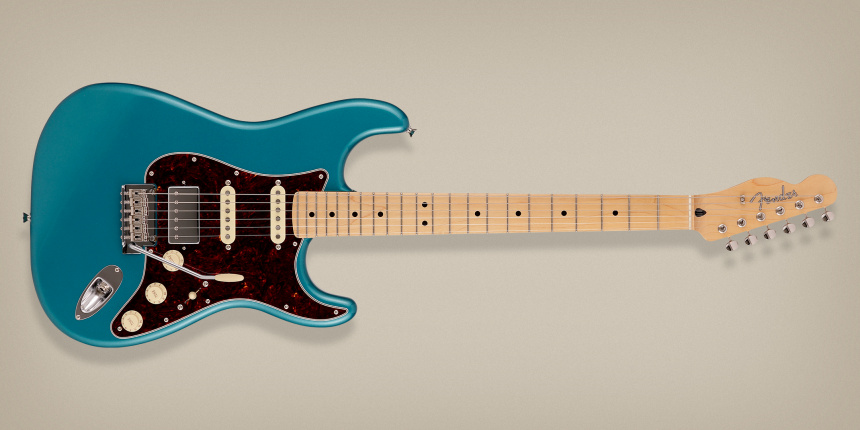 Fender Made In Japan Hybrid II Stratocaster HSS Limited Run Reverse Telecaster Head