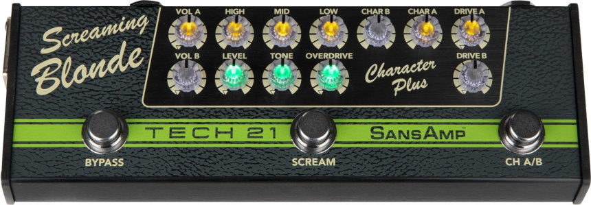 SansAmp Character Plus Screaming Blonde