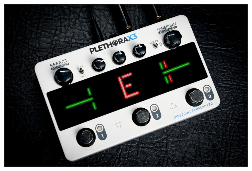 Afinador de la TC Electronic Plethora X3