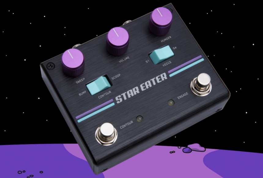 Pigtronix Star Eater en el espacio