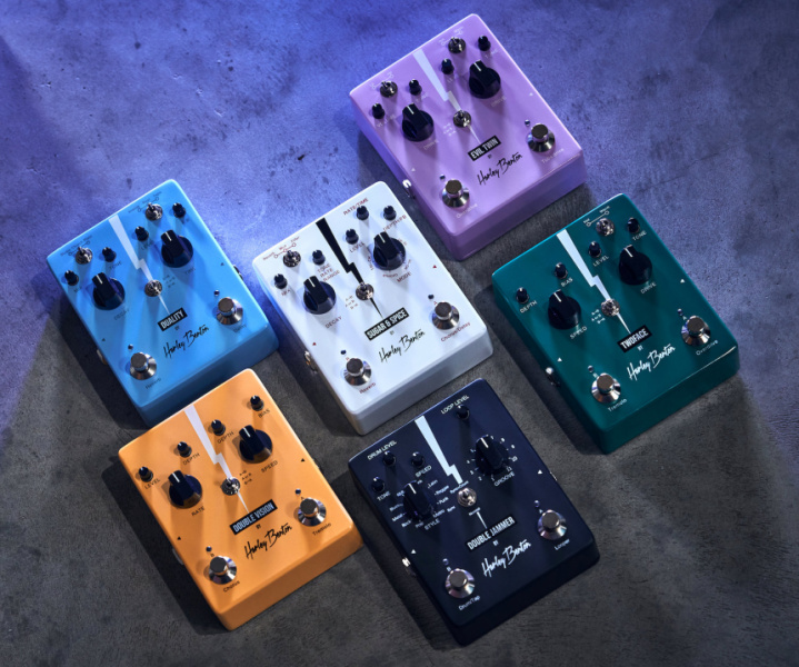 Harley Benton Double Pedal Series