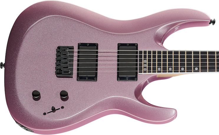 Cuerpo de la Harley Benton R-446 en Plum Metallic
