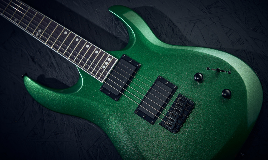 Harley Benton R-446 en Green Metallic