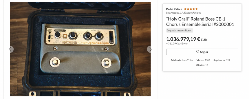 Primer Boss CE-1 de la historia