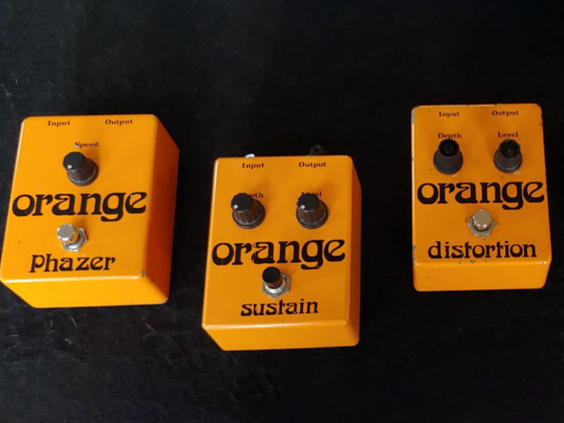 Pedales Orange de los 70