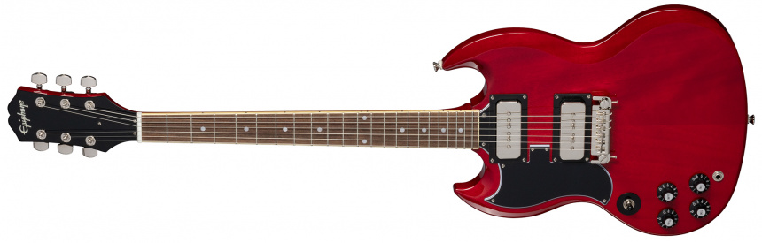 Versión zurda de la Epiphone Tony Iommi SG Special