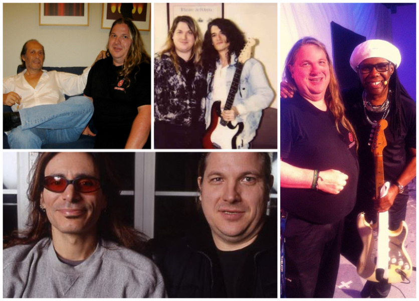 Olivier Galán, técnico de guitarras