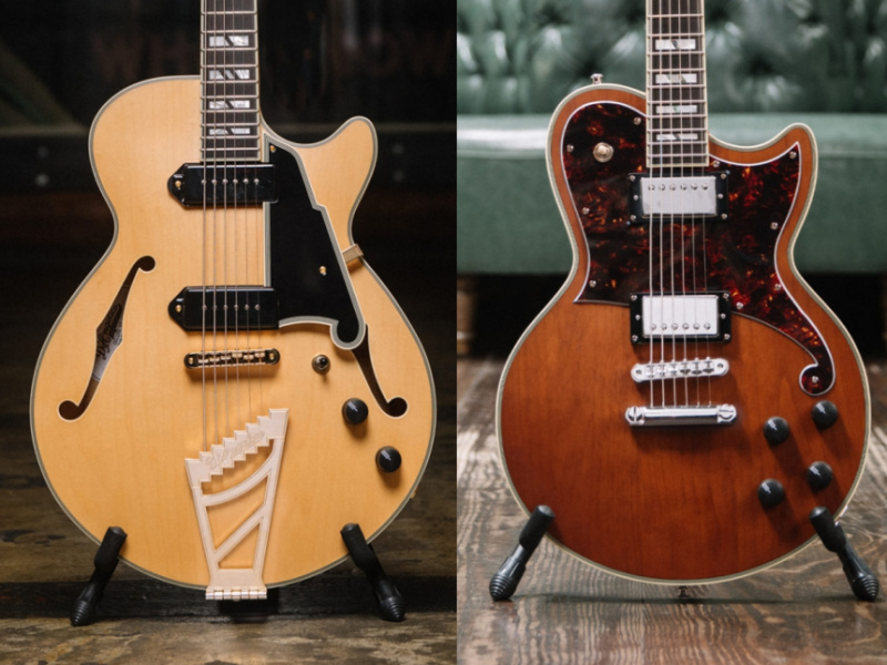 D'Angelico Deluxe SS Baritone y Deluxe Atlantic Baritone