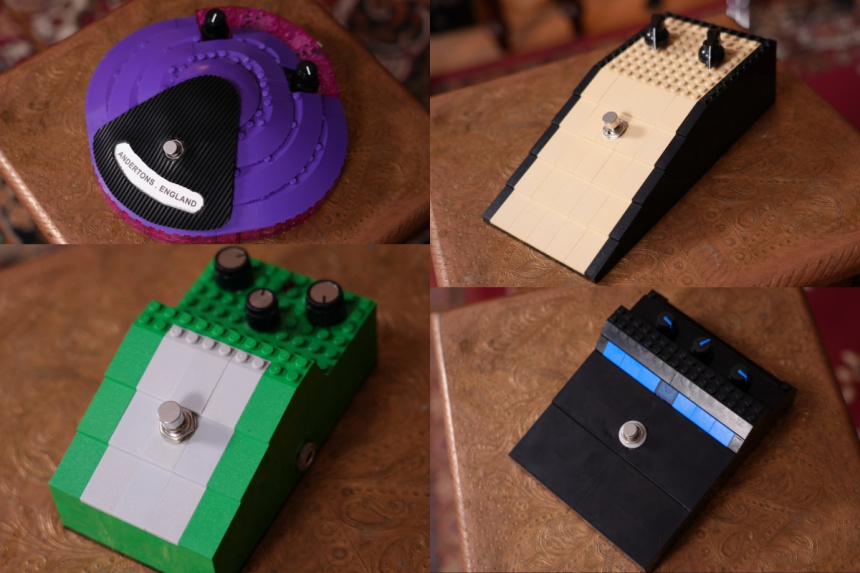 Pedales hechos con Lego