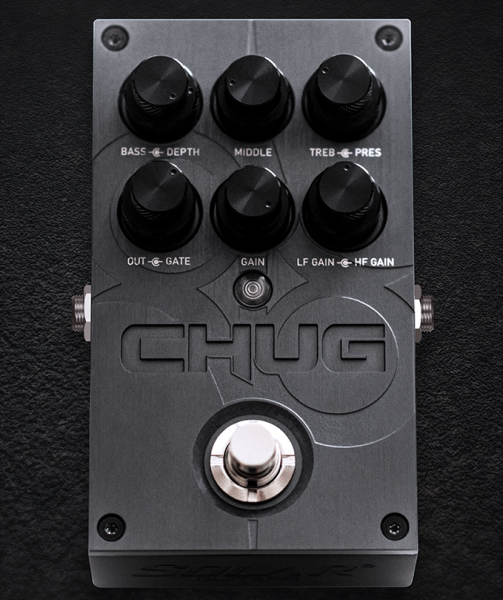 Controles de Solar Guitars Chug