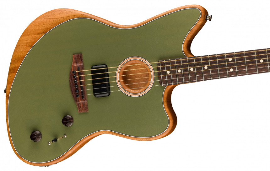 Cuerpo de la Fender Acoustasonic Player Jazzmaster