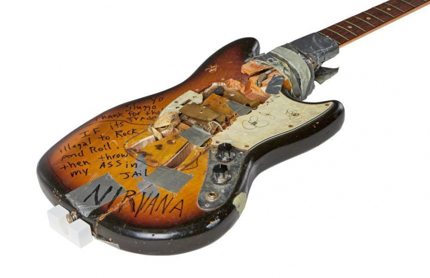 Cuerpo de la Fender Mustang de Cobain