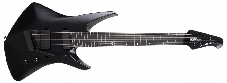 Ernie Ball Music Man Kaizen en Apollo Black