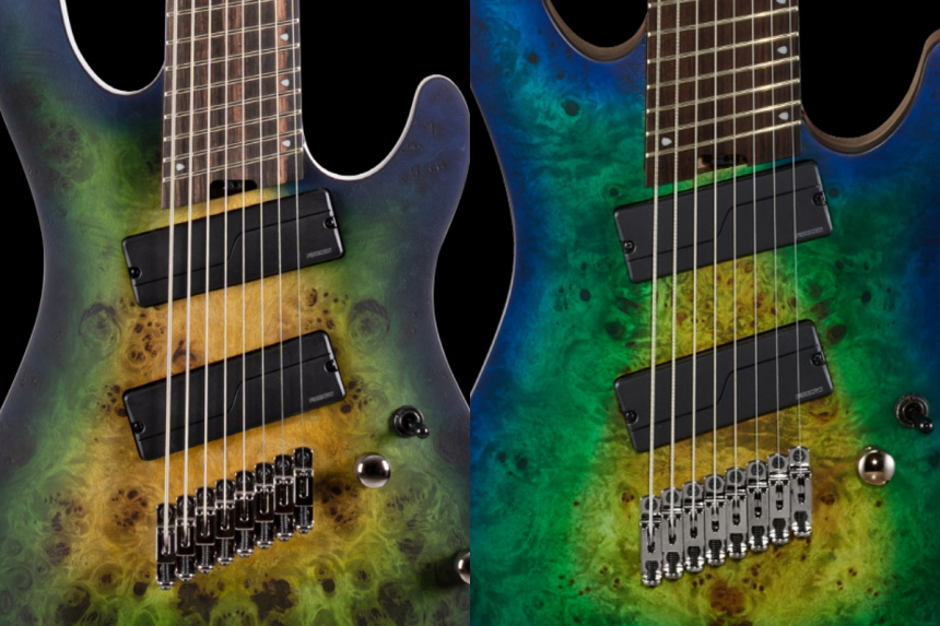 Comparando tamaño de pastillas en las Cort KX508