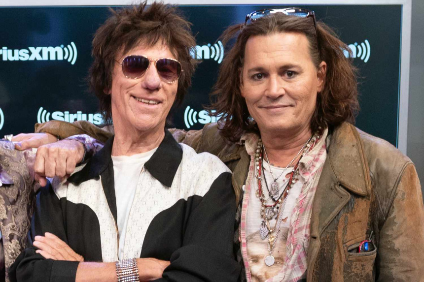 Jeff Beck y Johnny Depp