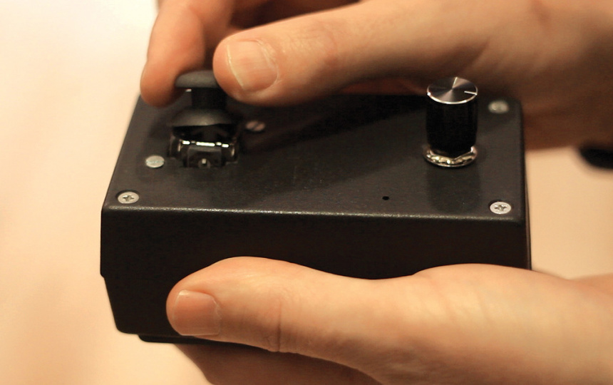 Control remoto de Shroomtech Mic Positioner