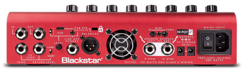 Conexiones de la Dept 10 Amped 2