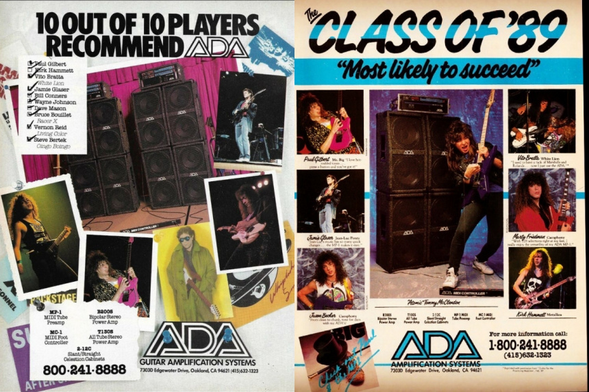 Publicidad ADA en los 80