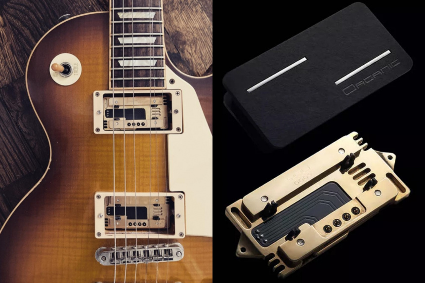 Organic Pickups en Les Paul
