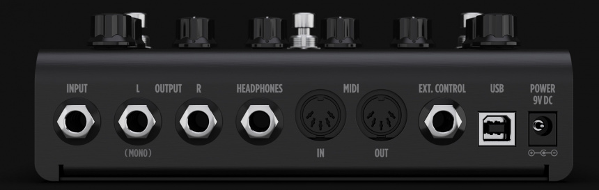 Conexiones del Tonex Pedal