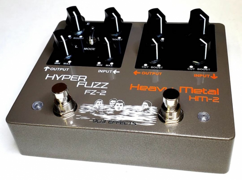 Spiderland Heavy Metal HM-2 Hyper y Fuzz FZ-2