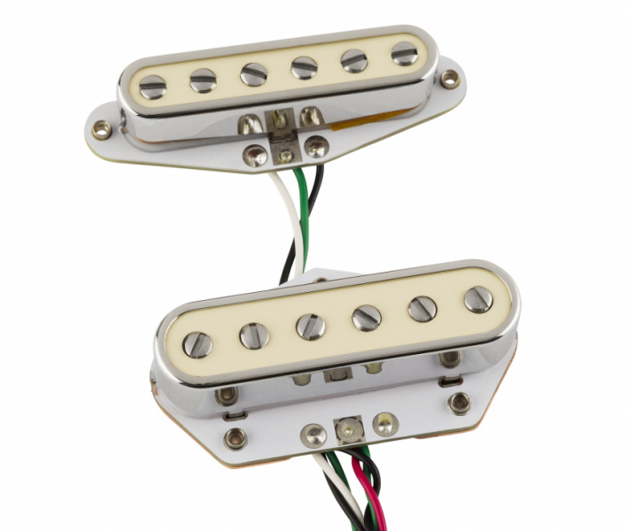 Cobalt Chrome Telecaster Pickup Set