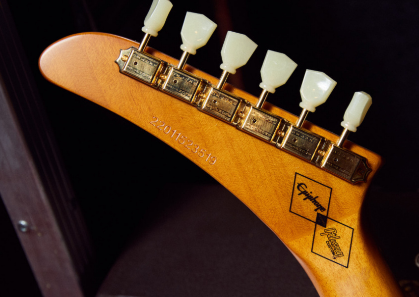 Pala de la Epiphone Korina