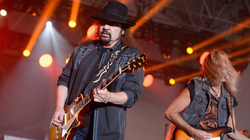 Gary Rossington con Lynyrd Skynyrd