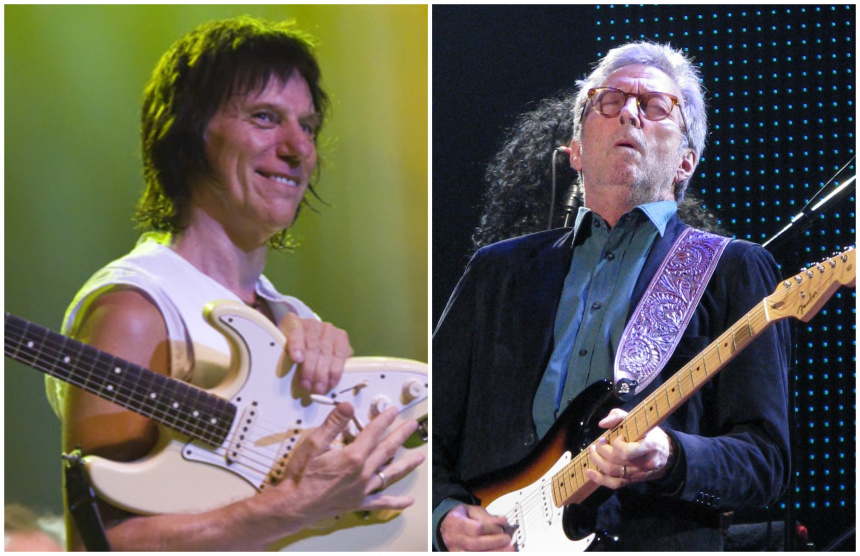 Jeff Beck y Eric Clapton