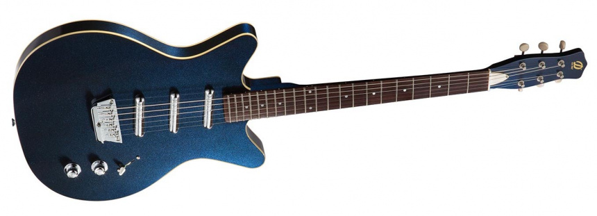 Danelectro ’59 Triple Divine en Blue Metallic