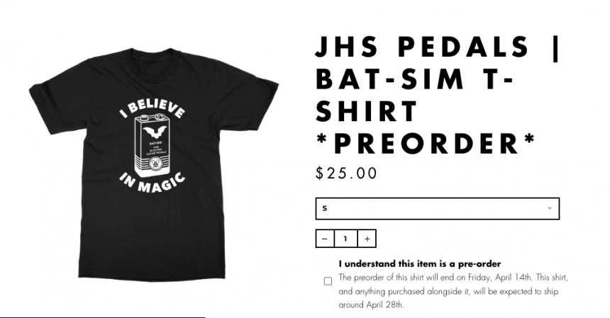 JHS Bat-Sim camiseta