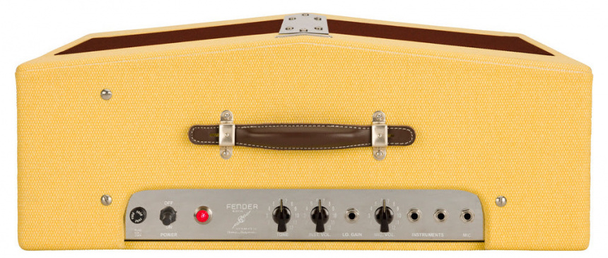 Panel de control del Fender '48 Fender Dual Professional Amp JB Edition