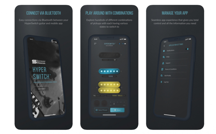 App Seymour Duncan HyperSwitch