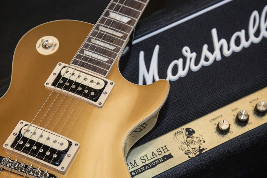 Humbuckers Seymour Duncan Slash 2.0 en una Les Paul