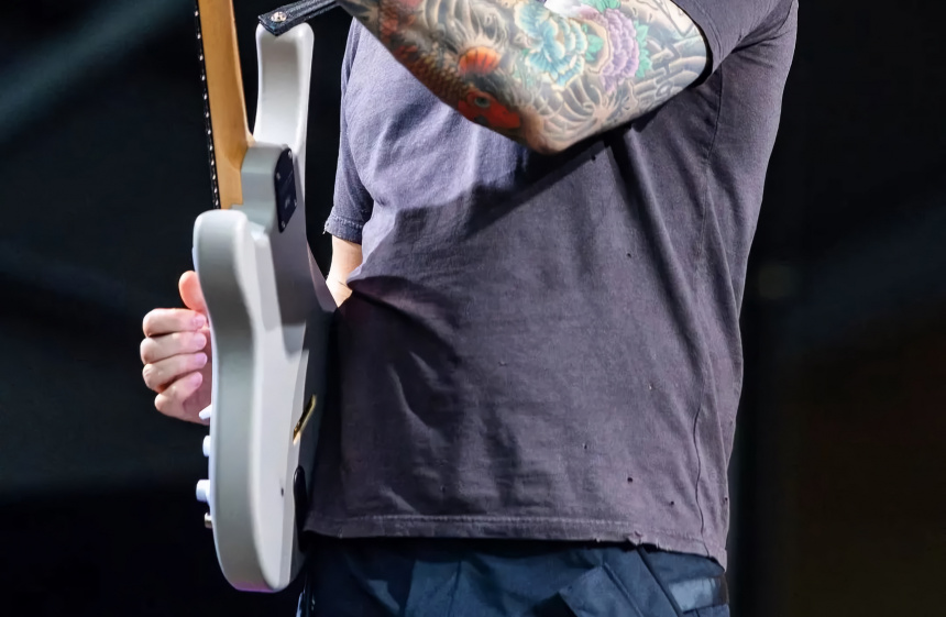 Trasera del prototipo PRS Silver Sky