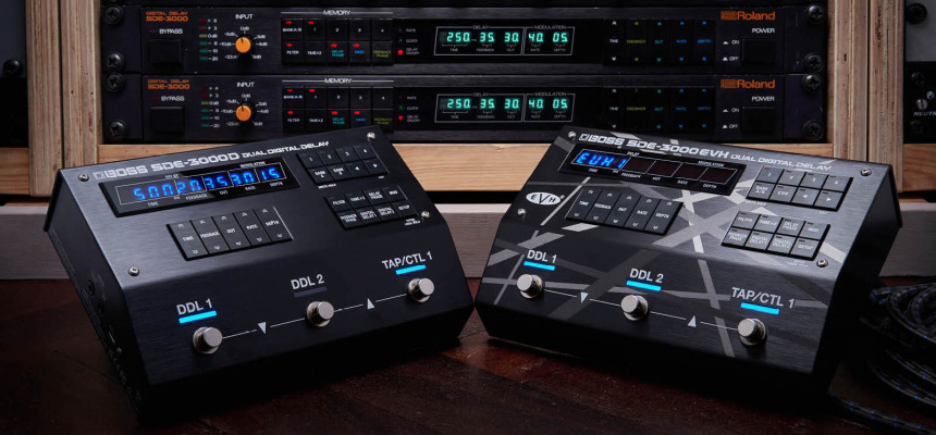 Boss SDE-3000D y SDE-3000EVH